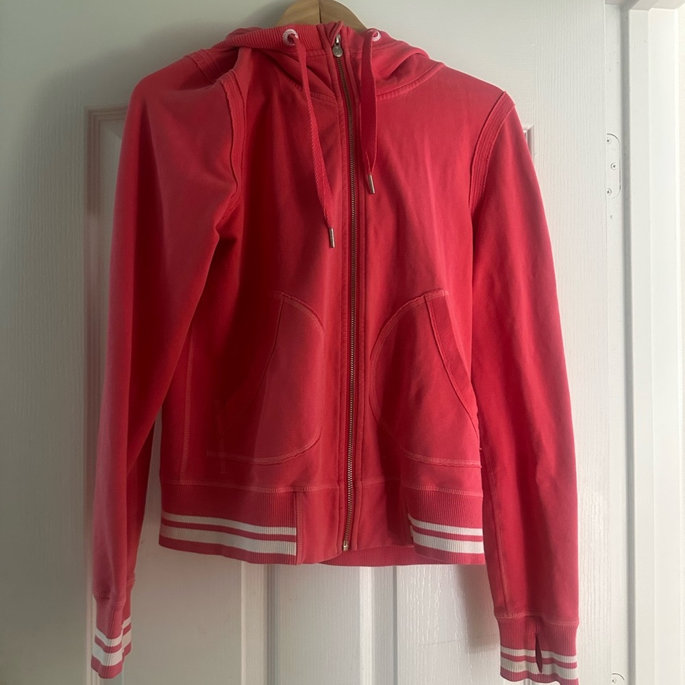 Lululemon Athletica Coral Varsity Jacket